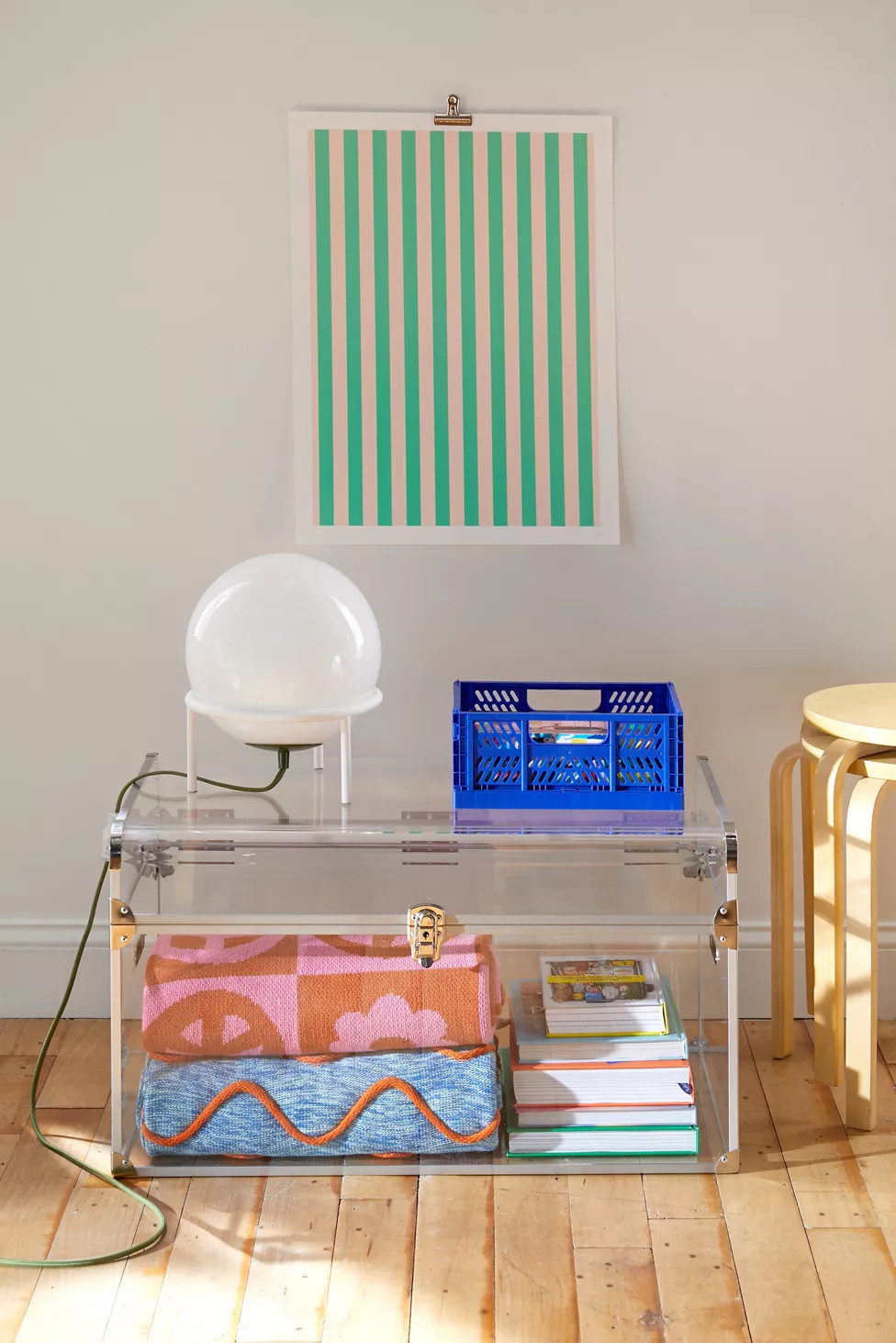 Zion Acrylic Storage Trunk | Urban Outfitters (US and RoW)