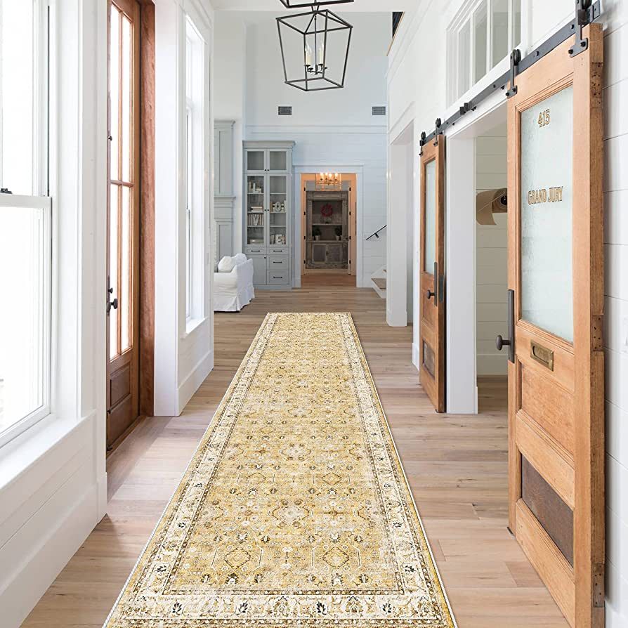 for "gold runner rug for hallway" | Amazon (US)