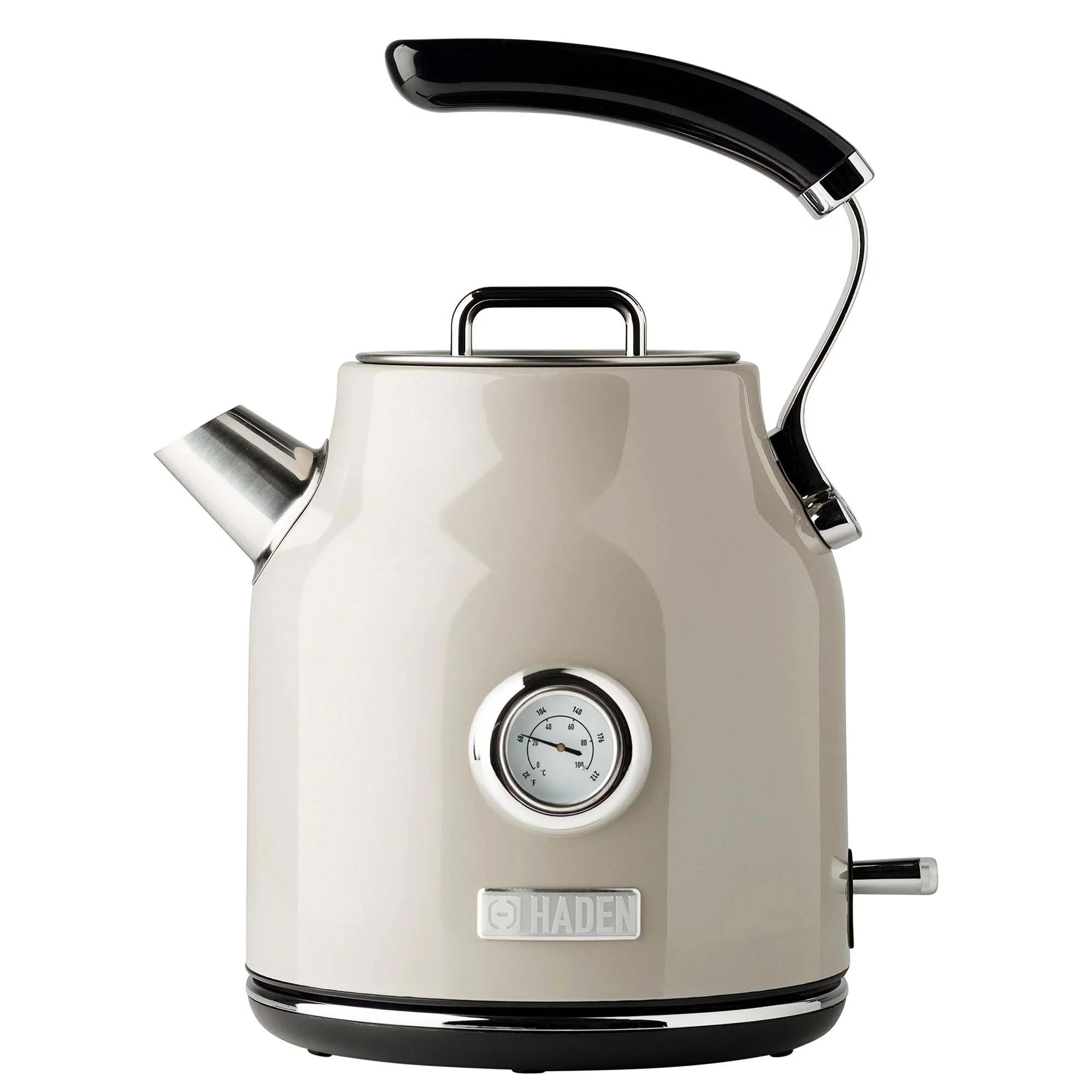 Haden Dorset 1.7 Liter Stainless Steel Electric Tea Kettle, Putty Beige 75002 - Walmart.com | Walmart (US)