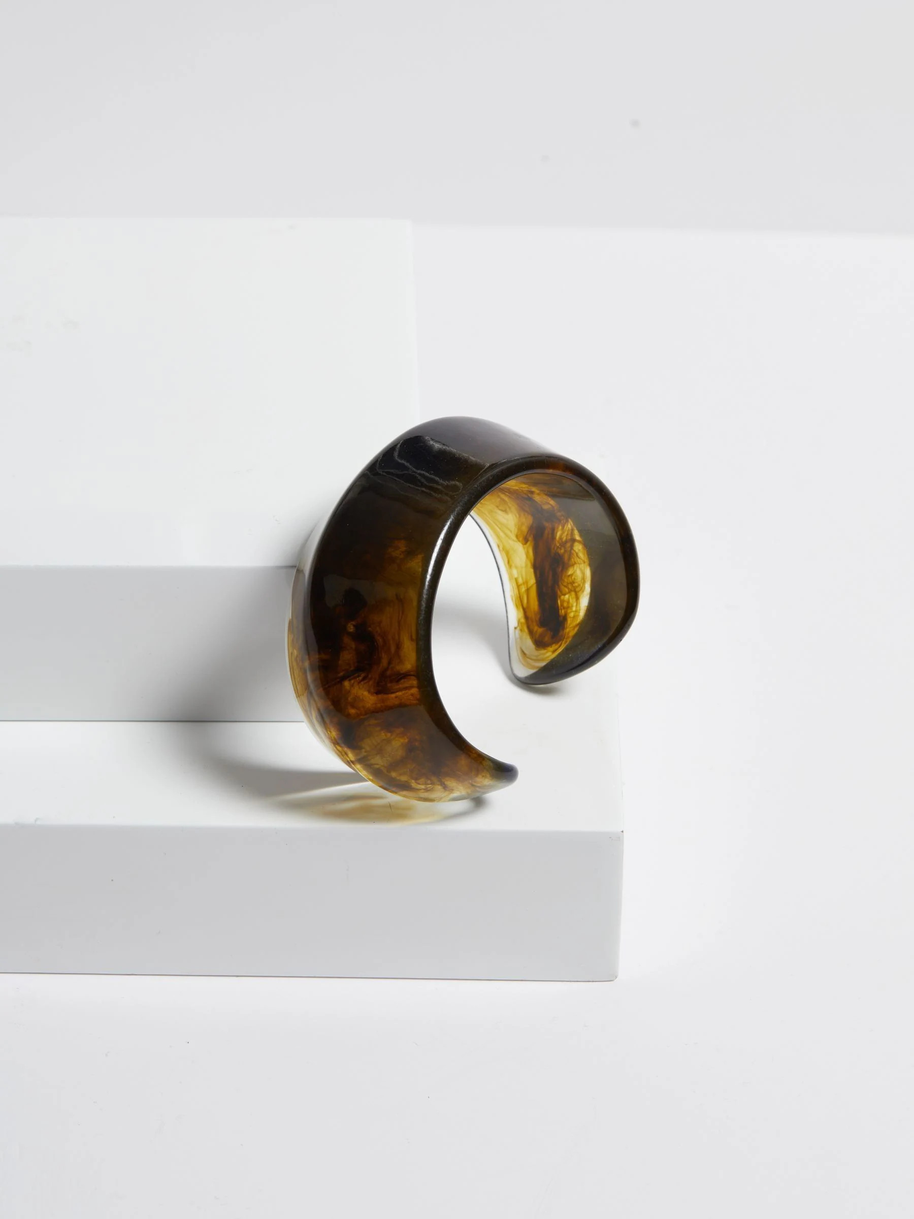 Buy Jon Richard Green Green Resin Cuff Bangle from Next Australia | Next AU