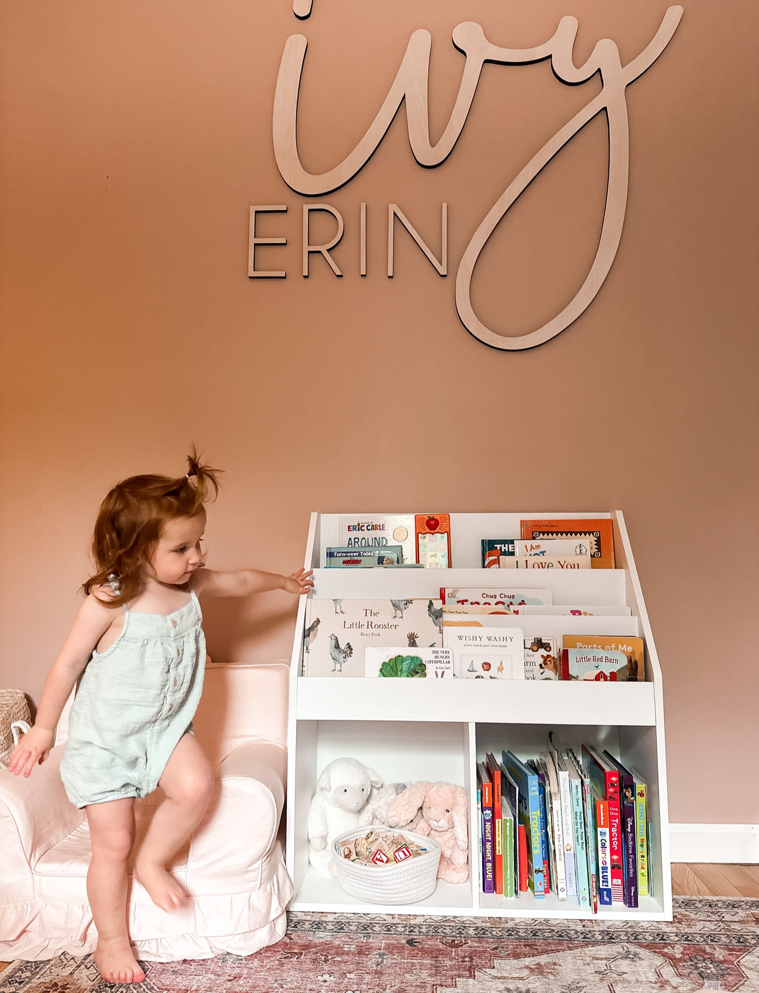 Cutest bookshelf / toy organizer. Has a 10% off coupon right now. 

Baby girl nursery / nursery decor 

#LTKkids #LTKunder100 #LTKbaby