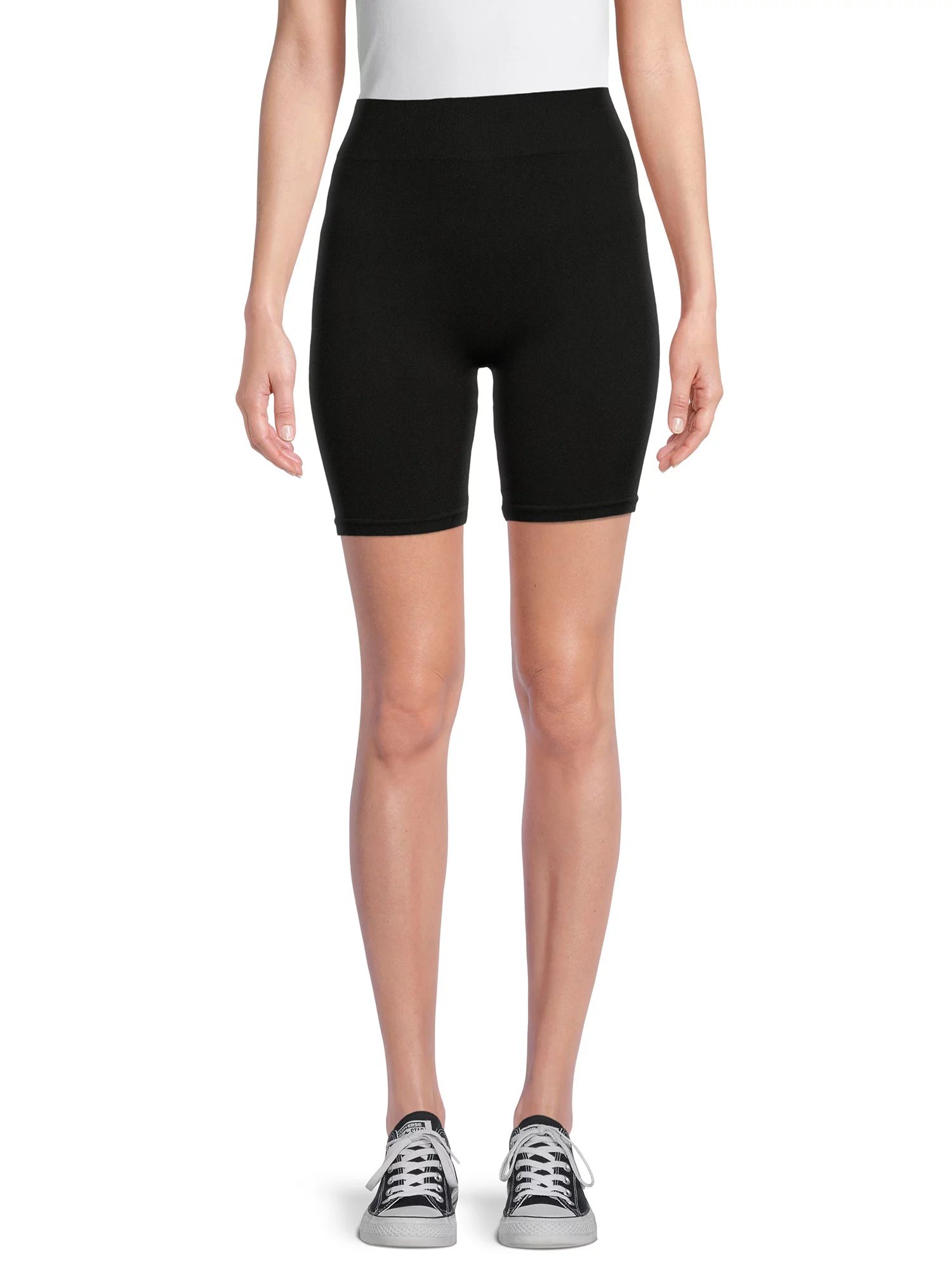 No Boundaries Juniors' Seamless Bike Shorts | Walmart (US)