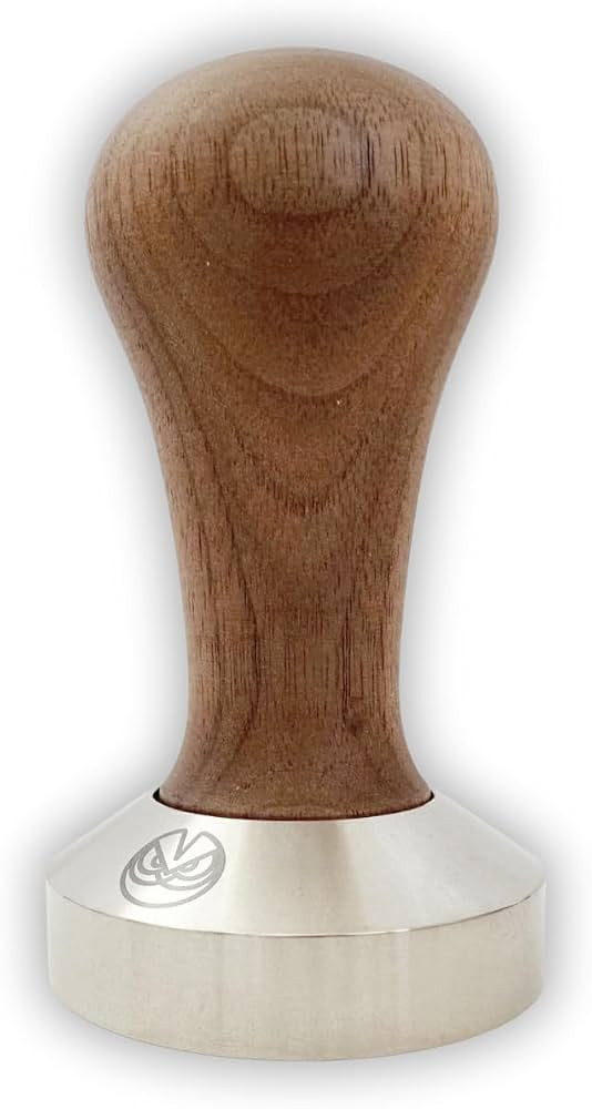 53.35mm Tamper designed to fit 54mm IMS Precision baskets. Wood handle and Food - Safe Stainless ... | Amazon (US)