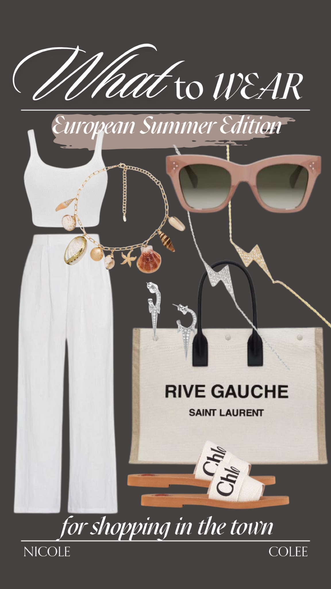 What to Wear: European Summer Edition - Shopping

Shop my curated looks for an easy, breezy, effortless day of fun-filled fashion 💃

Vacation, European Vacation Style, vacation, summer wedding, wedding guest dresses, Nicole Colee, swimwear, sunbathing, at the beach, shopping 

#LTKTravel #LTKSwim #LTKStyleTip