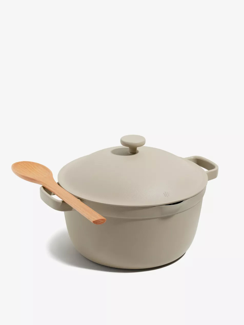 Perfect Pot and Rack cast aluminium and stainless steel set | Selfridges