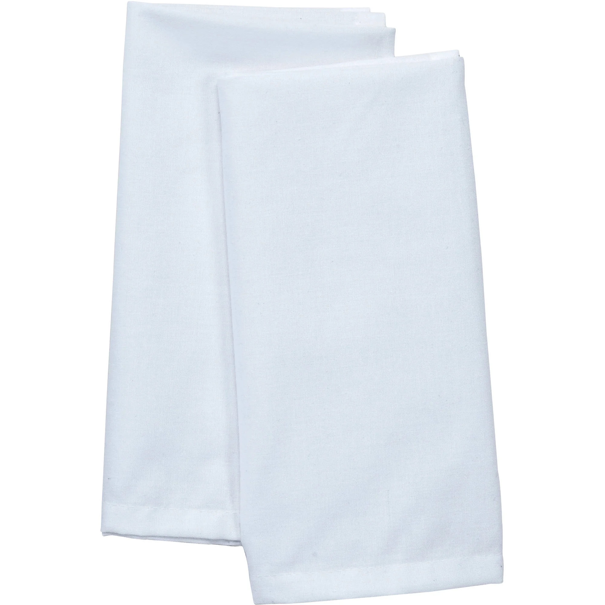 Mainstays Solid Fabric Napkin, Arctic White, Set of 2, Available in Multiple Colors - Walmart.com | Walmart (US)