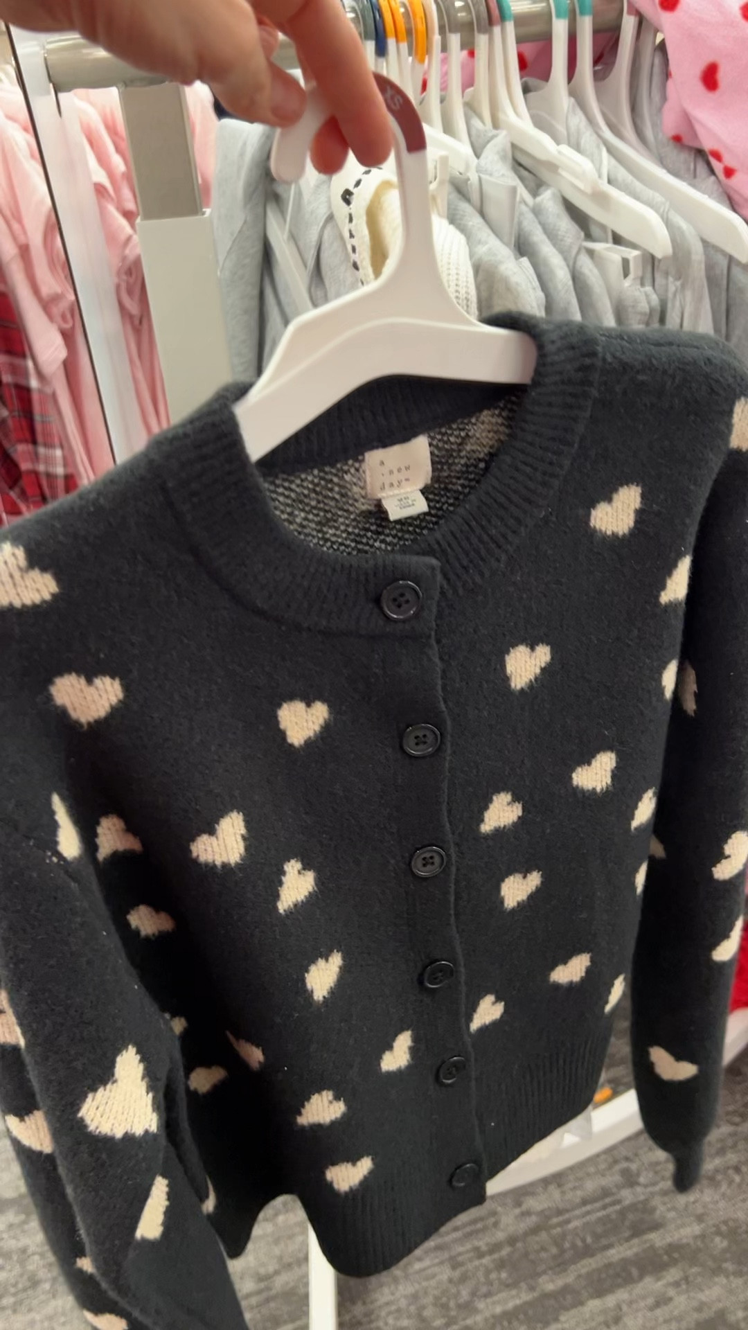Target bow print sweater cardigan, looks like Loft #targetstyle 