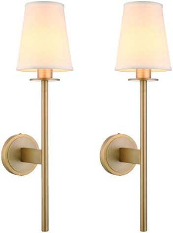 PAIR BRASS SCONCES | Amazon (CA)