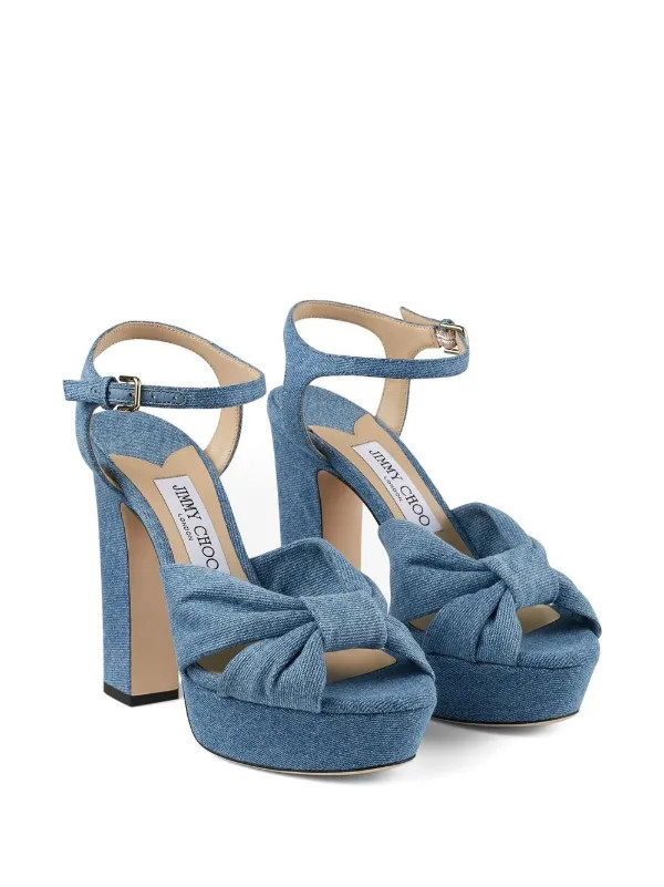 denim high-heel sandals | Farfetch Global