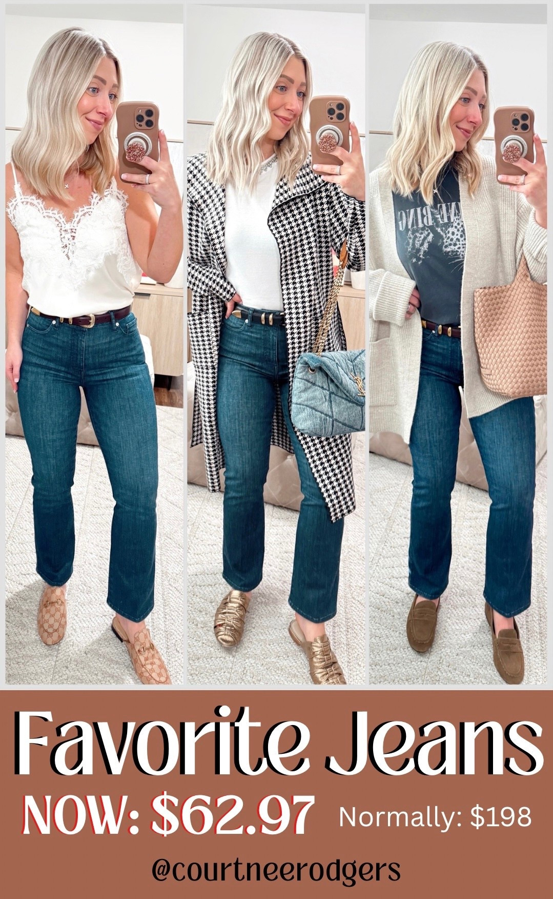 My favorite jeans lately on mega sale! 💙 If between sizes, size down as they’re very stretchy! Size XS tank, size XS white tee (both run big), size small Anine Bing tee 

Casual outfits, frame denim, petite outfits, styling outfits 

#LTKFindsUnder100 #LTKSeasonal #LTKSaleAlert