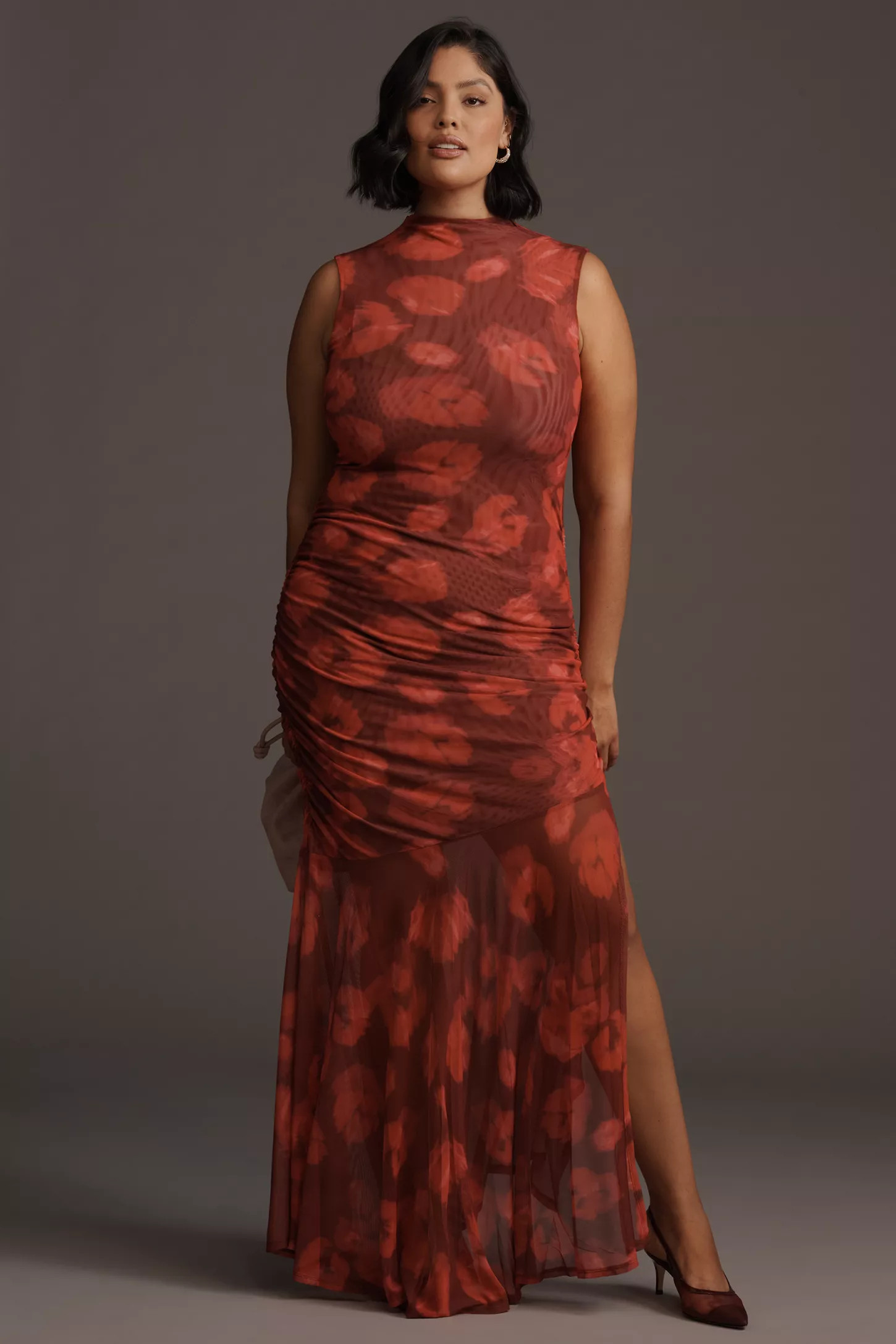 SÆMDI Sleeveless Mock-Neck Maxi Dress | Anthropologie (US)