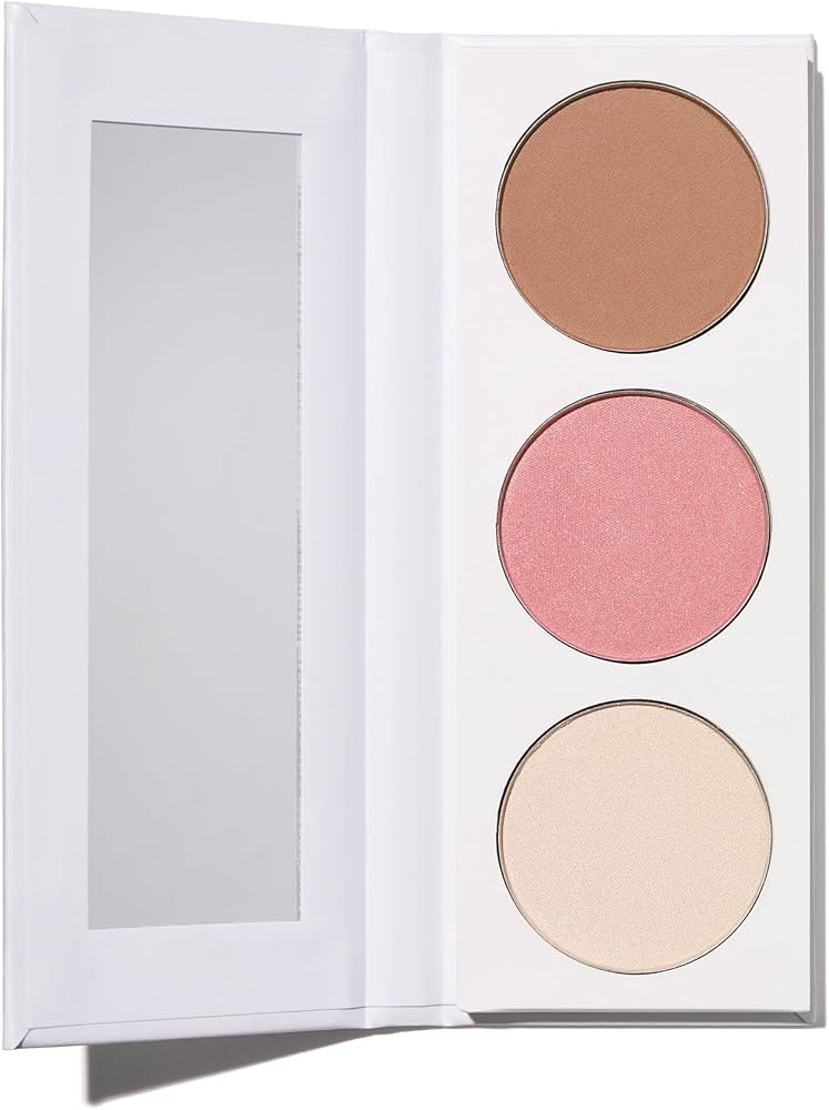 Well People Power Palette Powder Face Trio, Face Powder Makeup Palette For A Sun-kissed Glow, Hyd... | Amazon (US)