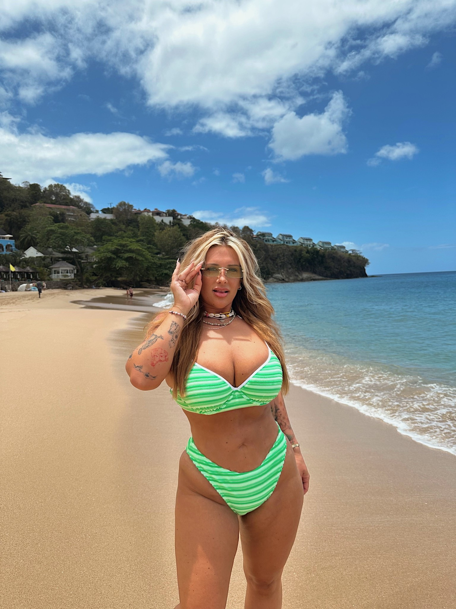 Affordable trendy Y2K swimsuit that is curve midsize fuller bust friendly! 

Midsize swimwear
Midsize vacation 
Resortwear
Curvy swim 


#LTKSwim #LTKFindsUnder50 #LTKMidsize