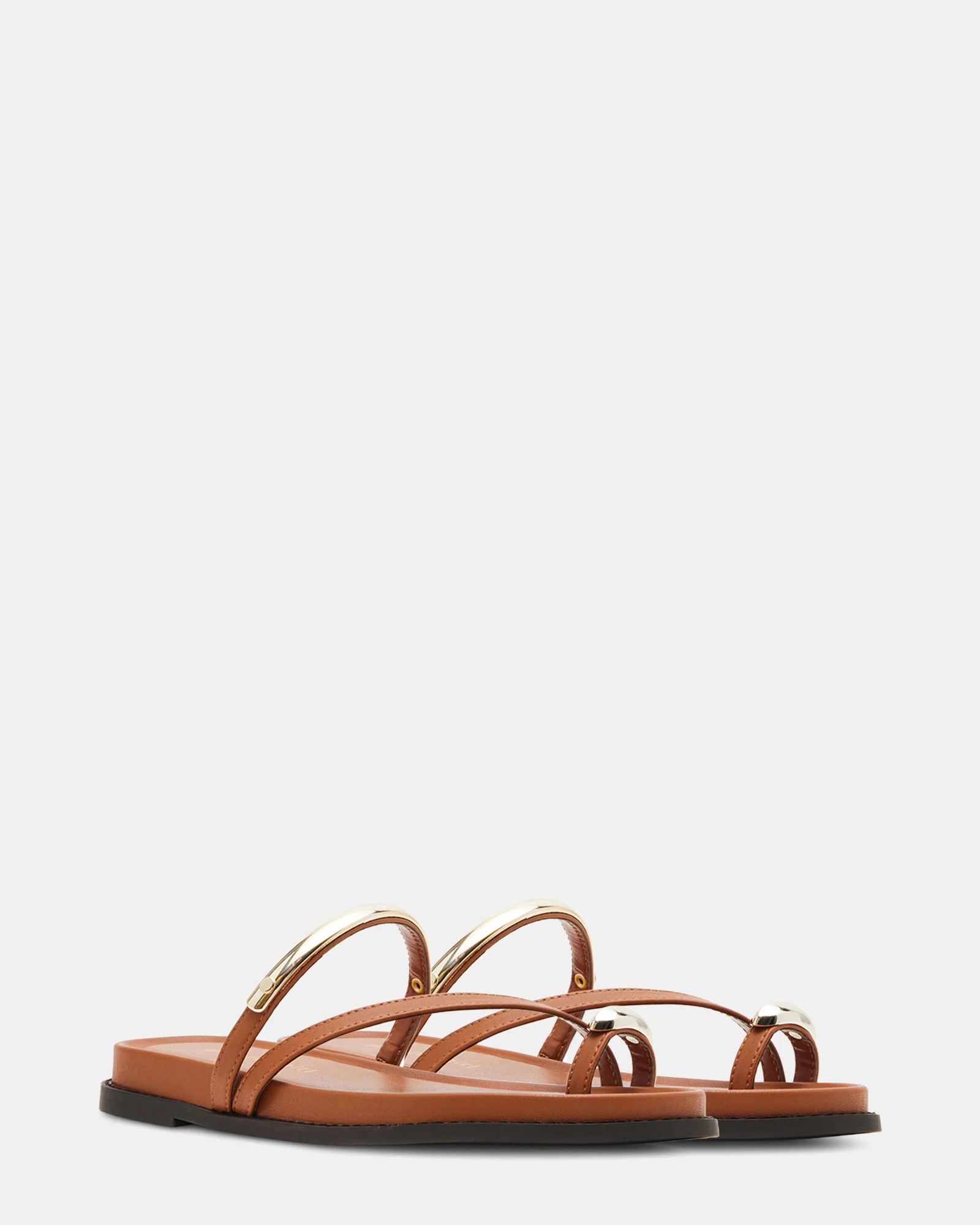 CARIBBEAN Tan Strappy Sandals | Women's Designer Sandals | Steve Madden (Canada)