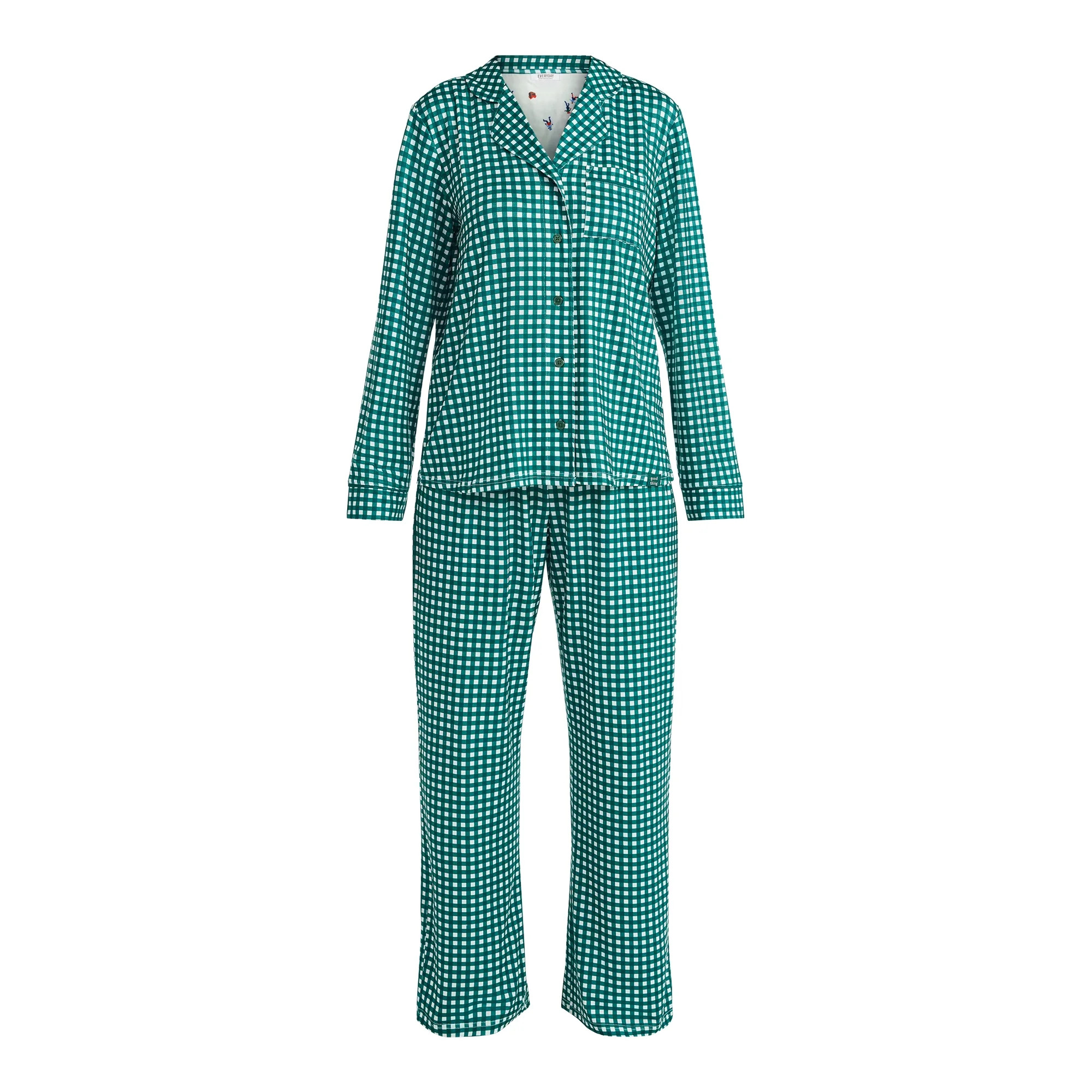Martha Stewart Everyday Women's Pajama Set, 2-Piece, Sizes S-XXL | Walmart (US)