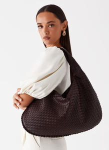Oriona Woven Bag - Chocolate | Peppermayo (Global)