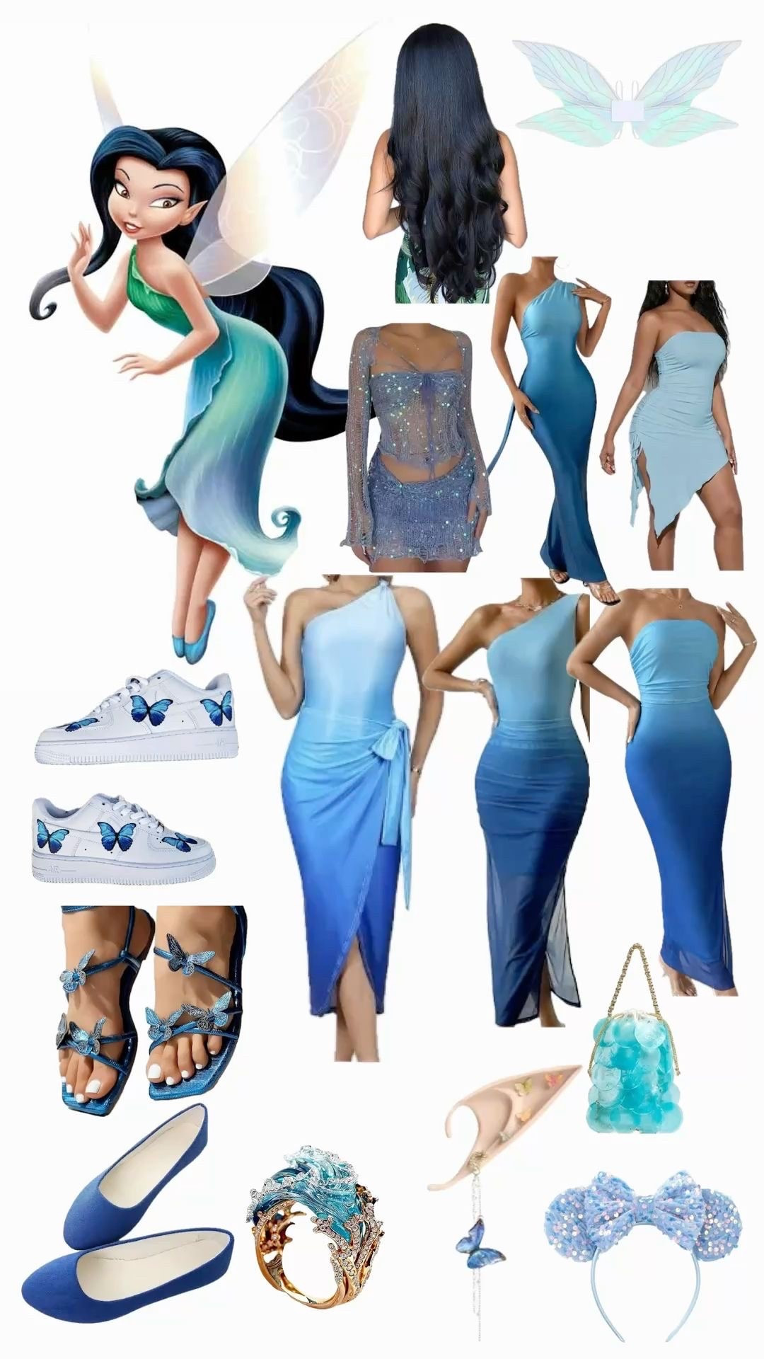 Your favorite fairy Silvermist for a last minute Halloween costume! 

#LTKHalloween