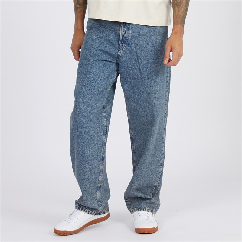 JACK AND JONES Mens Alex Original SBD Jeans Avocado Oil | M and M Direct (UK)