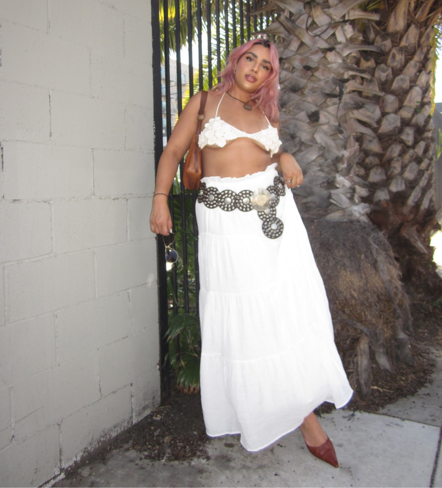 summer outfit for a curvy girlie - mermaid aesthetic 🐚🐚🐚 wearing a size US 10 in princess polly skirt 

#LTKSeasonal #LTKunder100 #LTKcurves