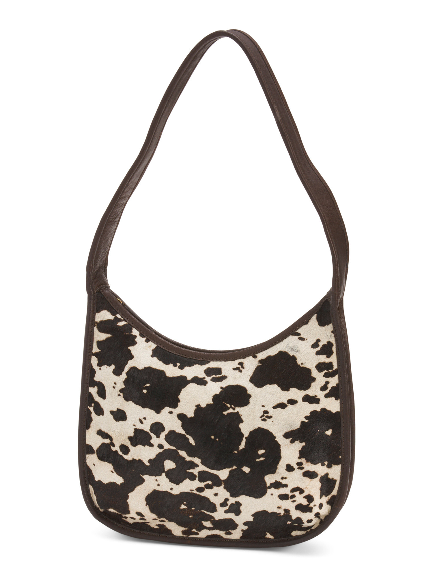 Leather Curved Zip Hobo | Handbags | Marshalls | Marshalls