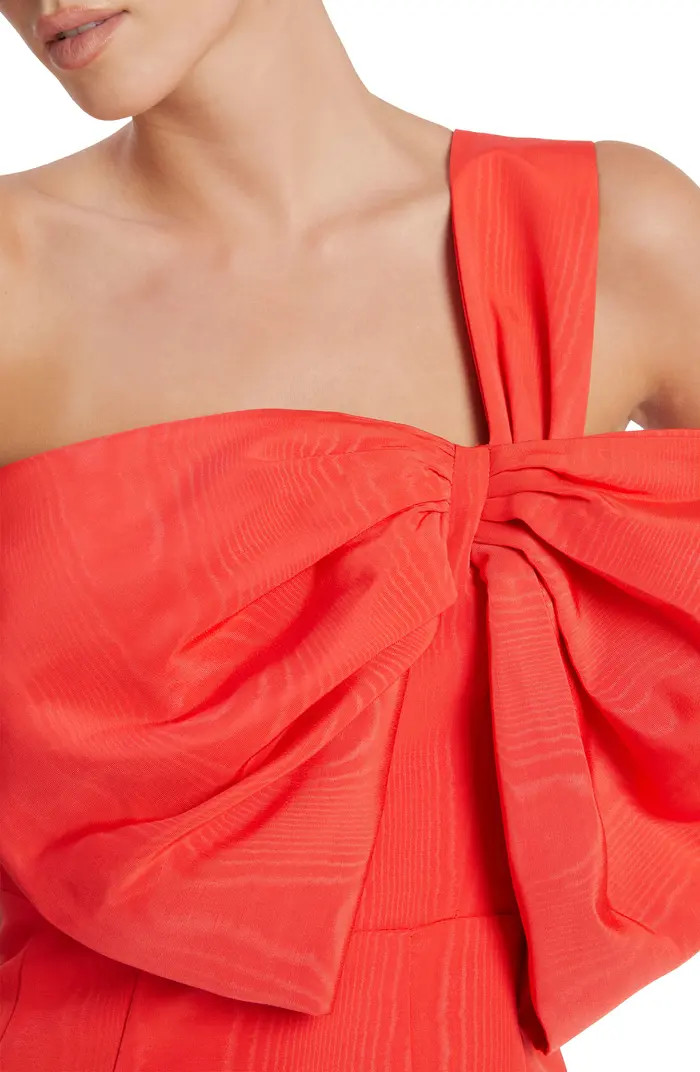 Bella Bow One-Shoulder Minidress | Nordstrom