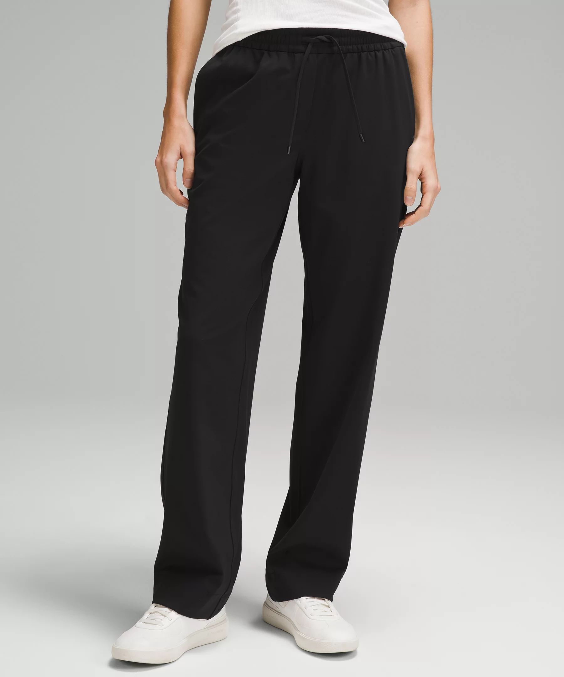 Straight-Leg Mid-Rise Pant Luxtreme | Lululemon (US)