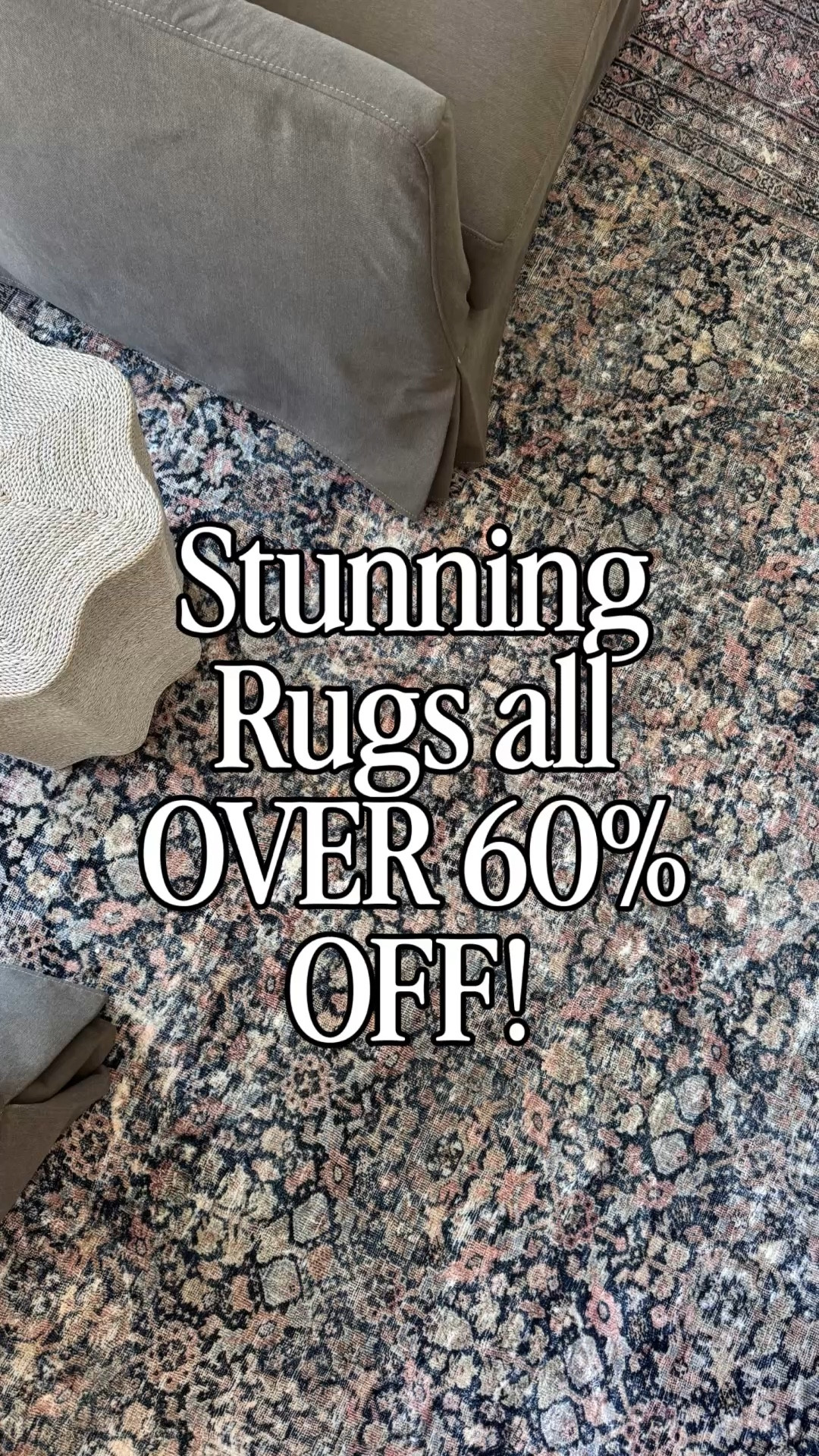 I don’t believe the prices of these rugs! ￼Wayfair is having a massive Spring Cyber Week sale with so many items up to 80% off free shipping site wide! I bought these rugs when we moved into our new home and I could not love all of them more. I actually went through a lot of rugs before I landed on these and these were the most stunning and gorgeous ones I found!  ￼

Primary bedroom - Billie rug
Living room - Morgan rug 
Outdoor space - Topanga rug ￼￼

@Wayfair #WayfairPartner #ad #Wayfair

#LTKOver40 #LTKSaleAlert #LTKHome