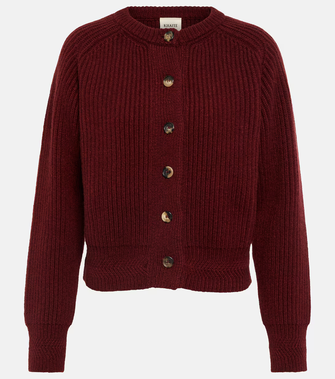 Michaela ribbed cashmere cardigan | Mytheresa (UK)