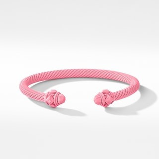 DY x BCRF Renaissance Bracelet in Pink Aluminum | David Yurman