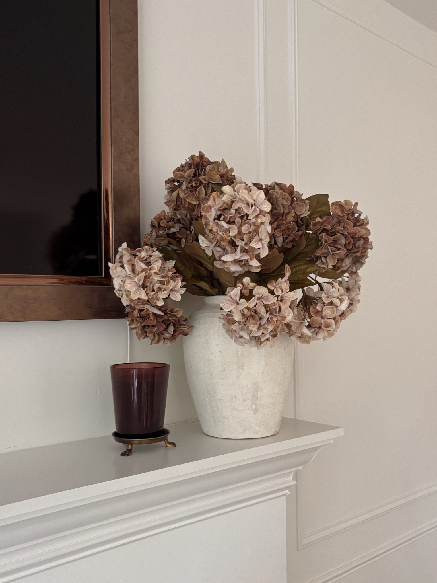 Fall hydrangeas 🤎 im using 2 of the mixed autumn brown ones and 1 of the autumn cream ones!

#LTKHome

#LTKHome