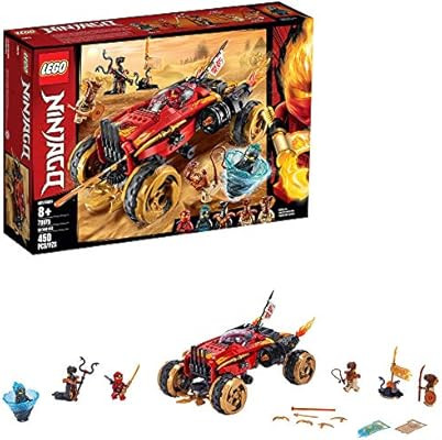 LEGO Ninjago Katana 4x4 70675 Building Kit, New 2019 (450 Pieces) | Amazon (US)