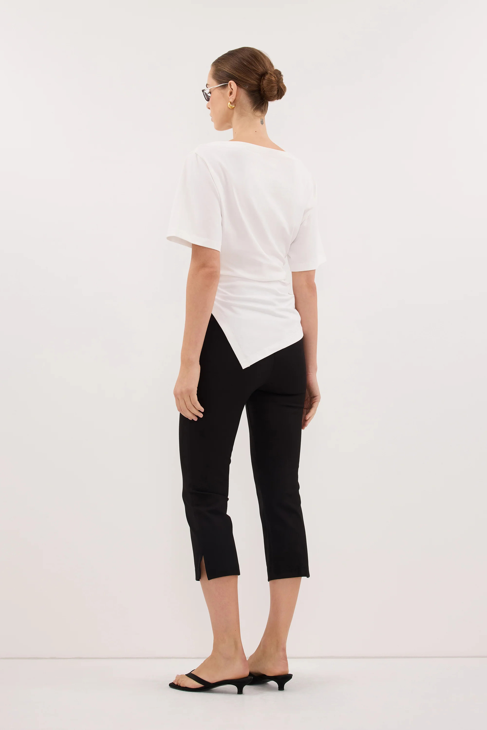 DEMI BLACK 7/8 PANT | DISSH
