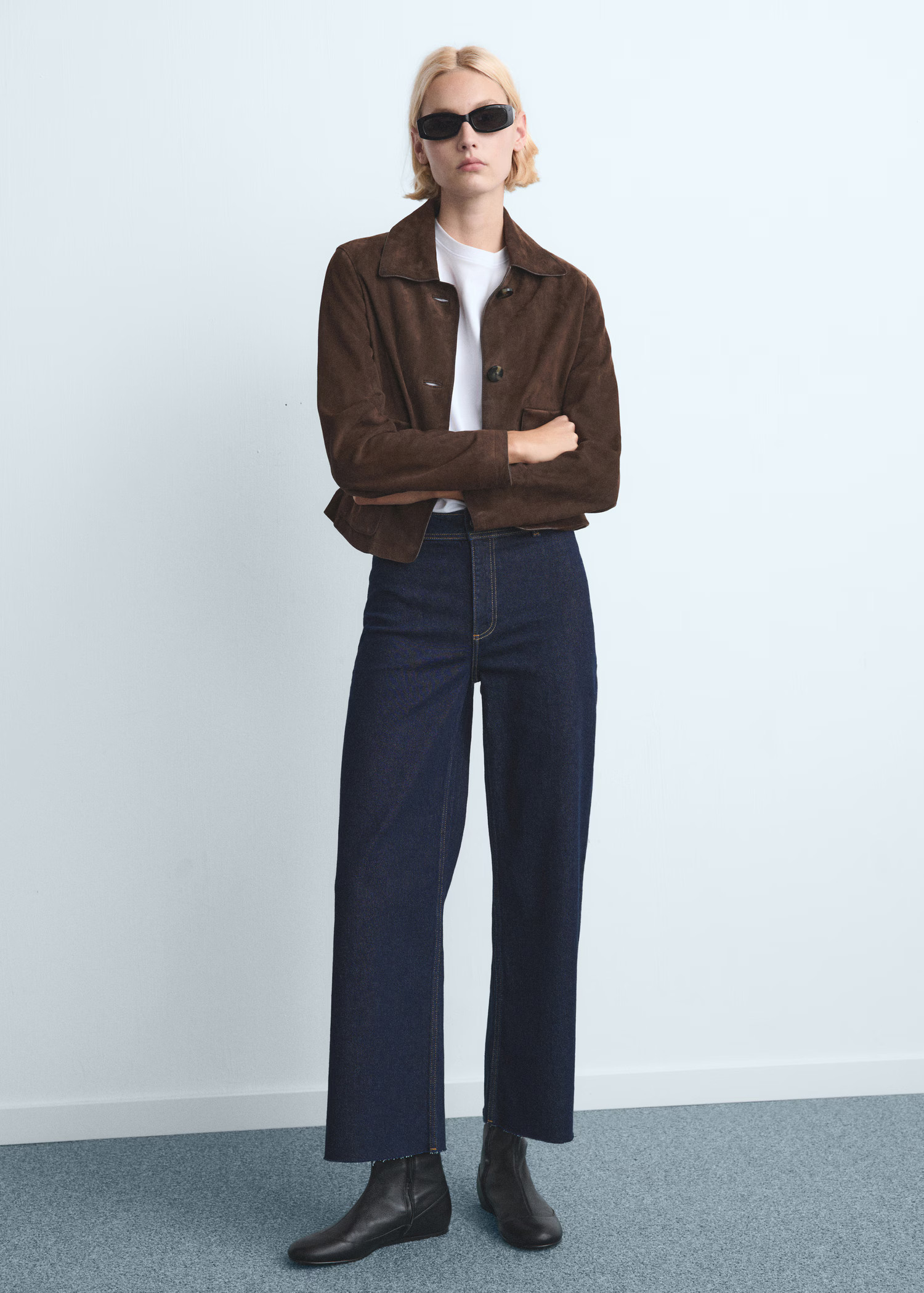 Catherin culotte high-rise jeans | Mango (US/MX/AU)