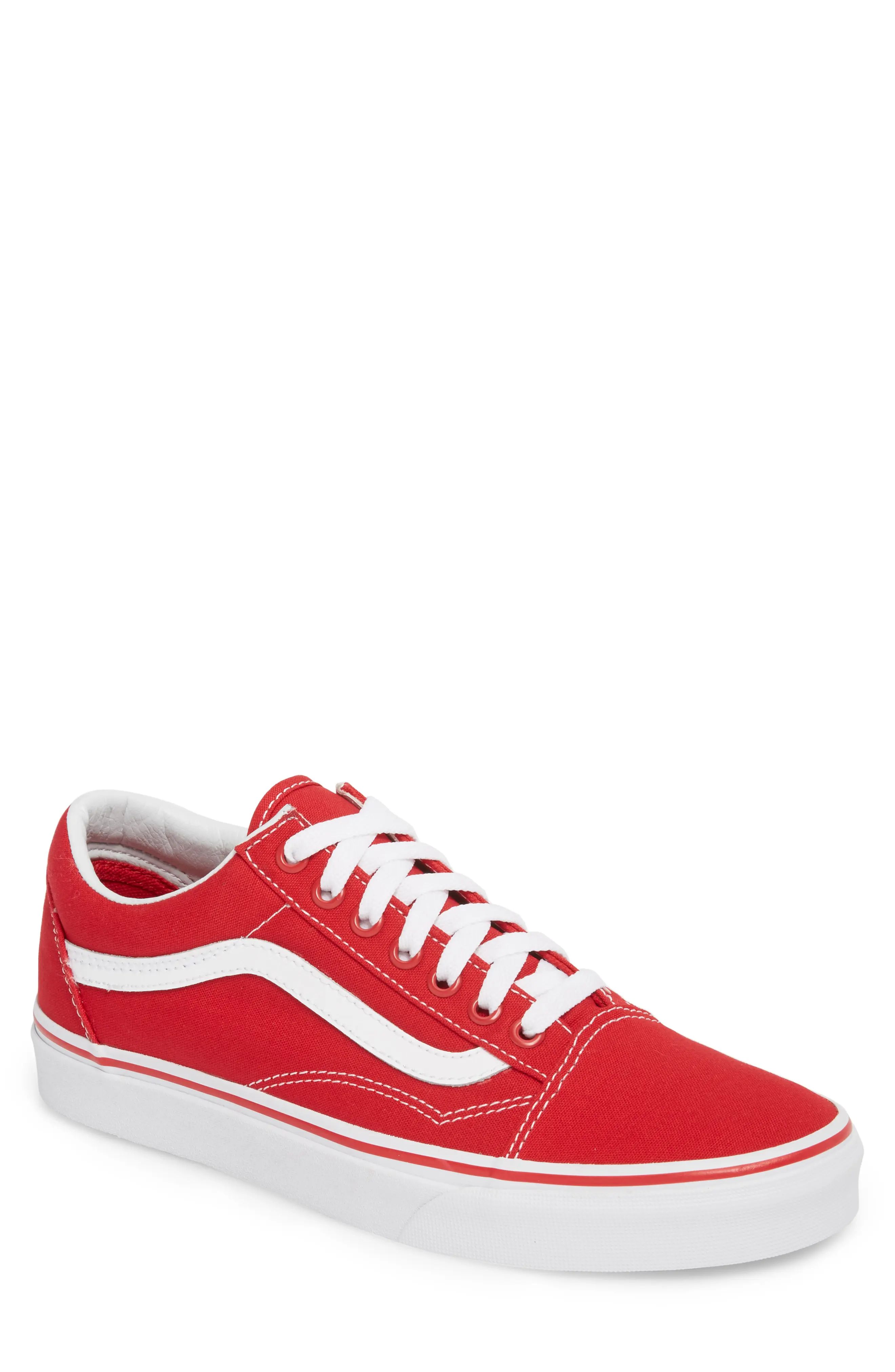 Men's Vans Old Skool Sneaker, Size 8.5 M - Red | Nordstrom