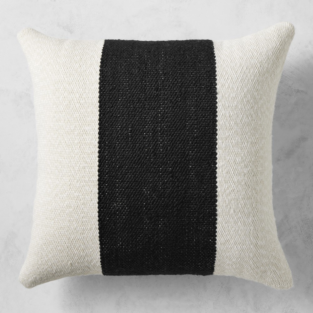 Center Stripe Outdoor Pillow Cover | Williams-Sonoma