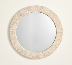Malibu Handwoven Seagrass Rectangular Mirror | Pottery Barn (US)