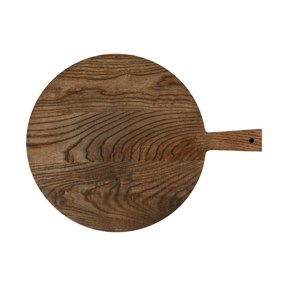 Maxwell & Williams Elemental Porcelain Ash Paddle Round Board HE150043 - The Home Depot | The Home Depot