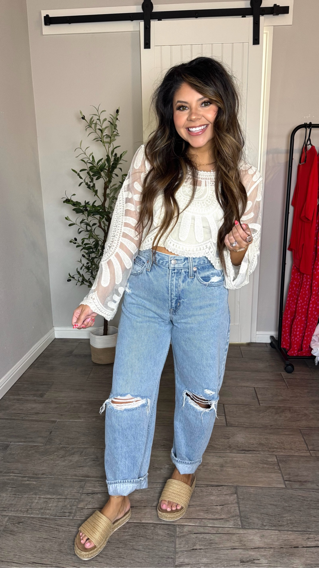 boho lace cover up   mesh long sleeve crop top   floral embroidered coverup   semi sheer beach top   summer arm coverage top   white bohemian lace blouse   sun protective mesh top   lightweight festival cover up   sheer lace beach outfit   boho summer mesh top   long sleeve crop coverup   embroidered boho blouse   tank top and shorts outfit   beach vacation lace top   trendy sheer summer top   white floral mesh cover up   lightweight sun shirt   bohemian beach coverup   cute arm coverage top   2026 summer lace blouse   effortless boho outfit   semi sheer long sleeve top

#LTKootd