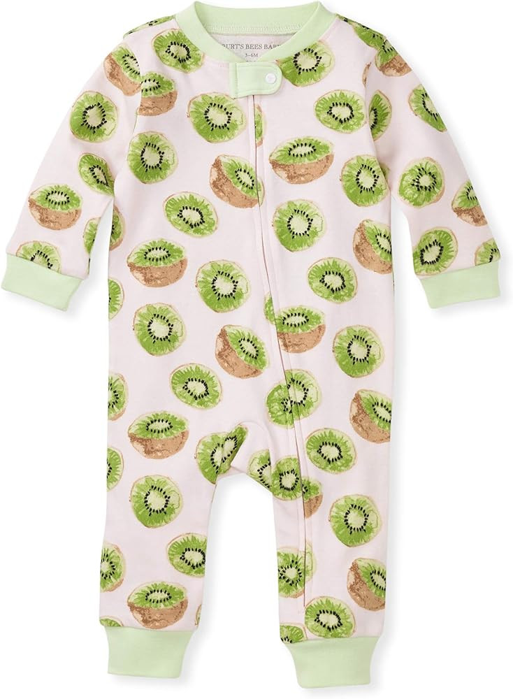 Burt's Bees Baby Baby Boys' Sleep and Play Pjs, 100% Organic Cotton One-Piece Romper Jumpsuit Zip... | Amazon (US)