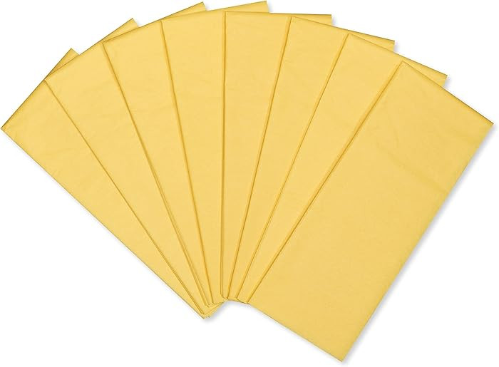 Papyrus Buttercup 8 Sheet Yellow Tissue Paper for Gifts, Decorations, Crafts, DIY and More | Amazon (US)