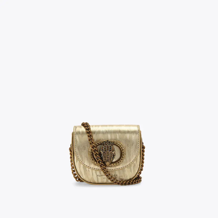 micro chelsea saddle bag | Kurt Geiger US