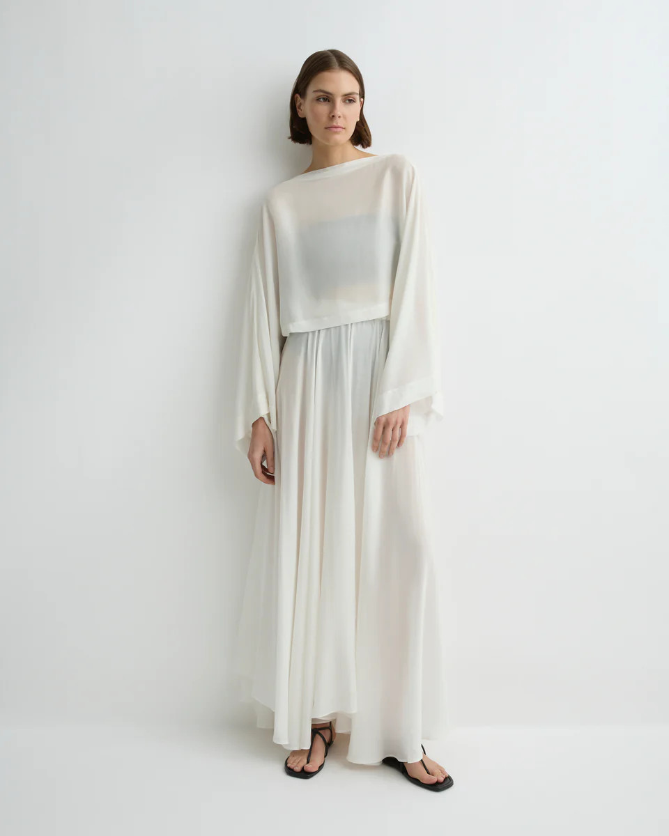 Cremona Maxi Skirt White | BONDI BORN® | Skirts | BONDI BORN