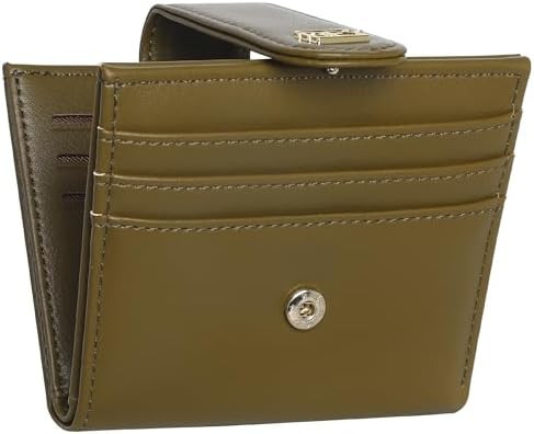 GEEAD Small Wallets for Women Slim Bifold Credit Card Holder Minimalist Zipper Coin Pocket (Army ... | Amazon (US)