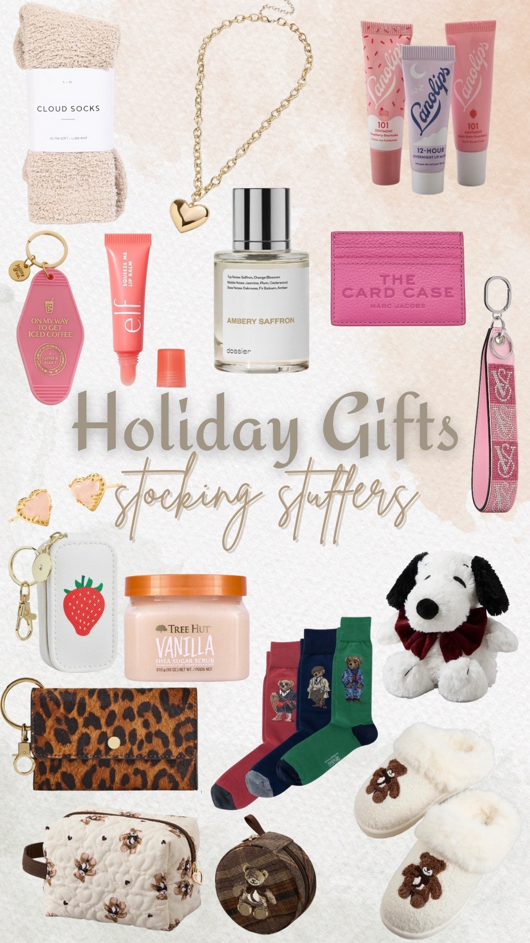 Holiday Gifts: Stocking Stuffers

Ltkfindsunder50 / ltkfindsunder100 / LTKSeasonal / LTKsalealert / LTKbeauty / stocking stuffers / holiday gifts / stocking stuffer / Christmas stocking stuffers / Christmas gifts / Christmas gift / beauty gifts / card holders / wallets / keychains / stocking stuffers for her / gift guide / gift guides / gifts for her / gift guide for her / Christmas gift guide / sale / sale alert 

#LTKStyleTip #LTKGiftGuide #LTKHoliday