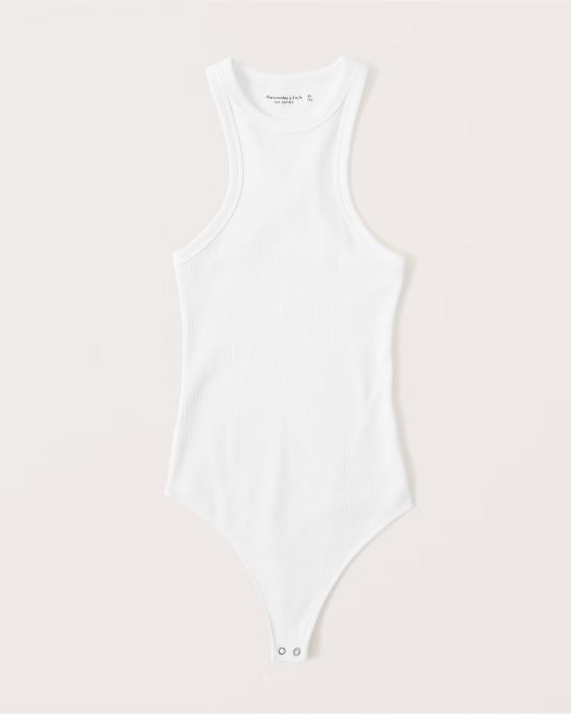 Ribbed Scuba Bodysuit | Abercrombie & Fitch (US)