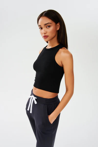 Kiki Rib Crop Tank | Splits59.com