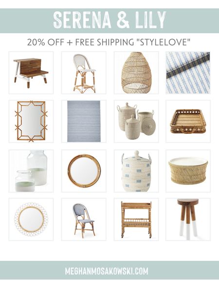 Eeeek if you’ve been eying any #serenaandlily pieces, now would be the time! The discount + free shipping is huge and hardly happens! I’ll link some of our favorites in our home! 

#LTKsalealert #LTKhome #LTKstyletip