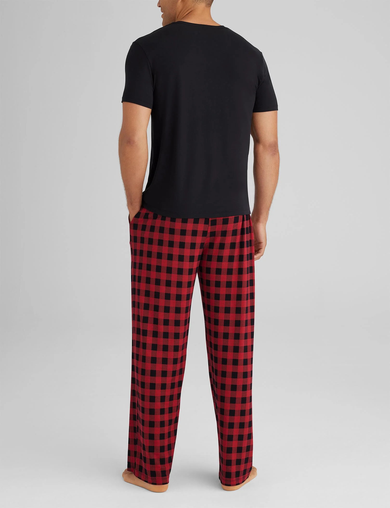 Second Skin Sleep Pocket Tee & Pant Set | Tommy John