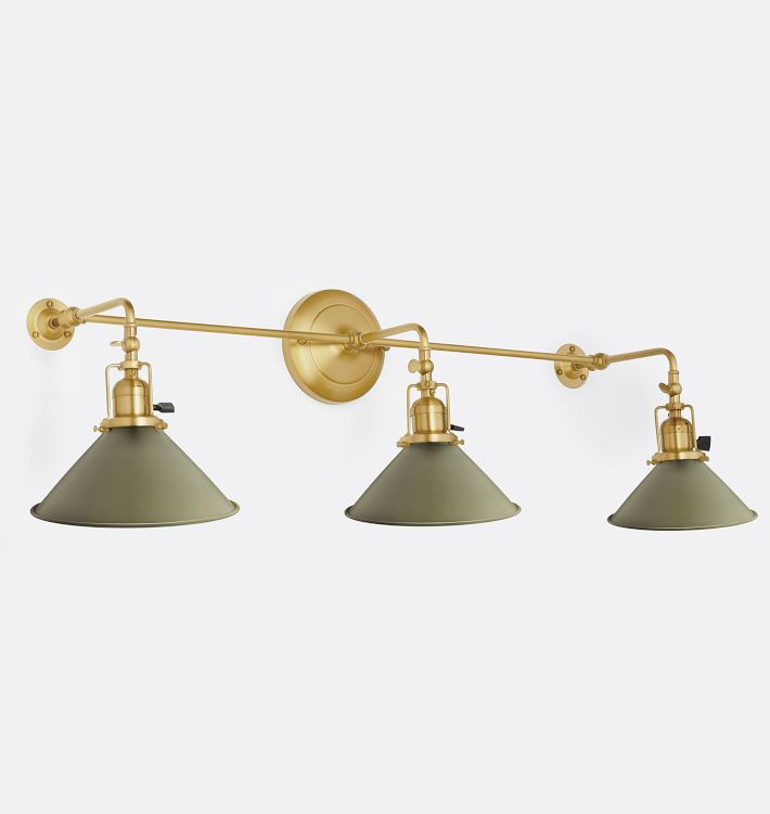 Fairview Traditional 3-Light Sconce | Rejuvenation