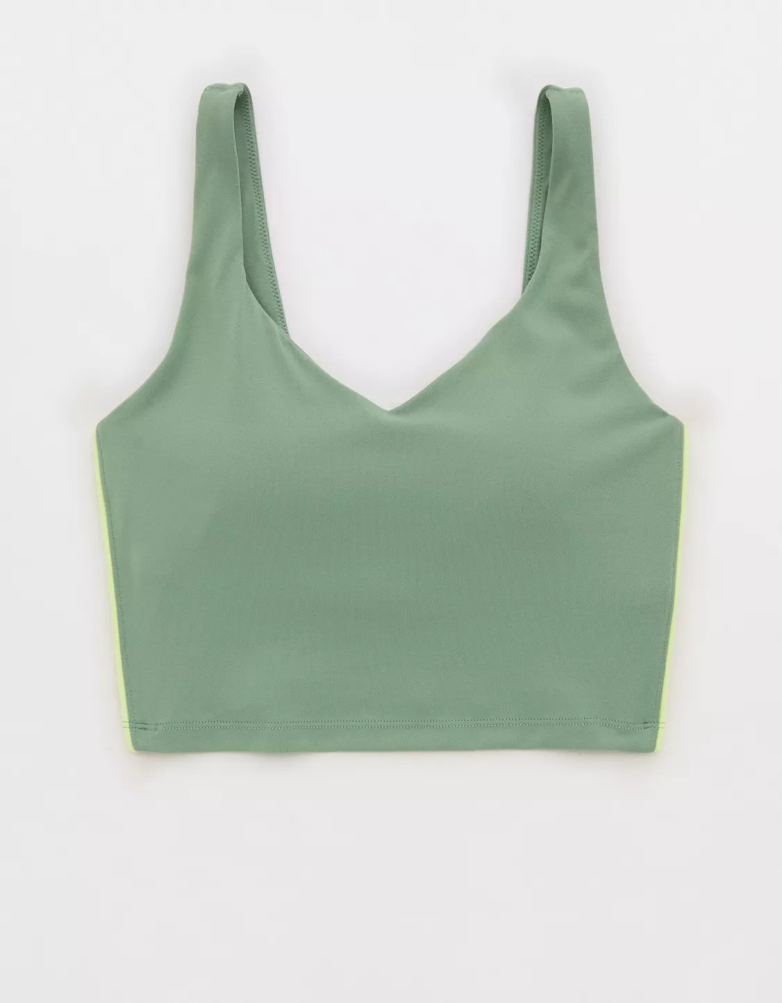 OFFLINE By Aerie Real Me Track Low Key Longline Sports Bra | Aerie